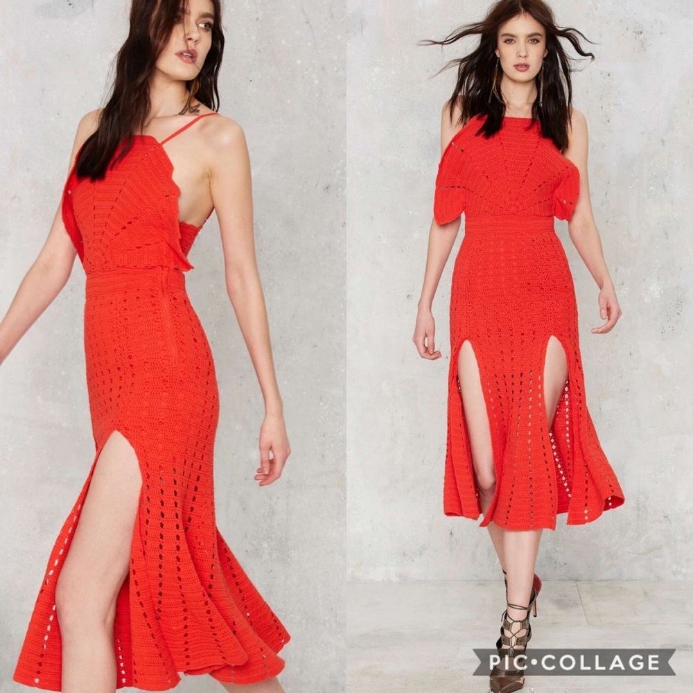 Alice McCall Red Crochet Dress - Picture 2 of 9